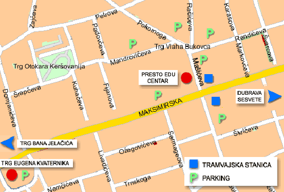 Presto edu centar - �kola stranih jezika, instrukcije, pripreme za fakultete, prijevodi i dr.